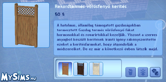 Kéménybõl kerítést