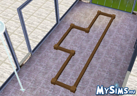 Sims 3 Beltéri szökőkút