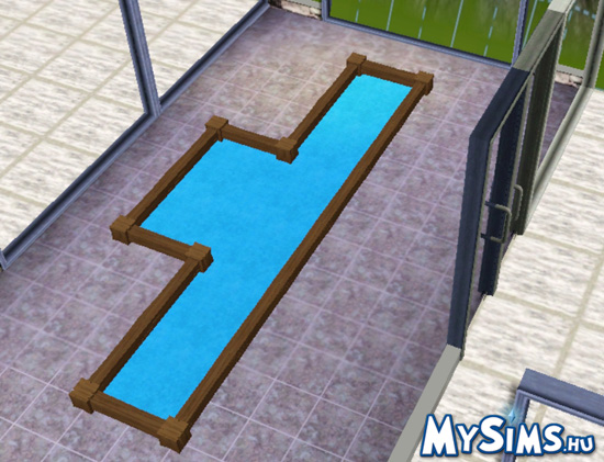 Sims 3 Beltéri szökőkút