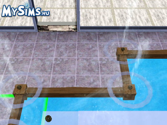 Sims 3 Beltéri szökőkút