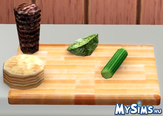 Sims 3 A világ körül ételek