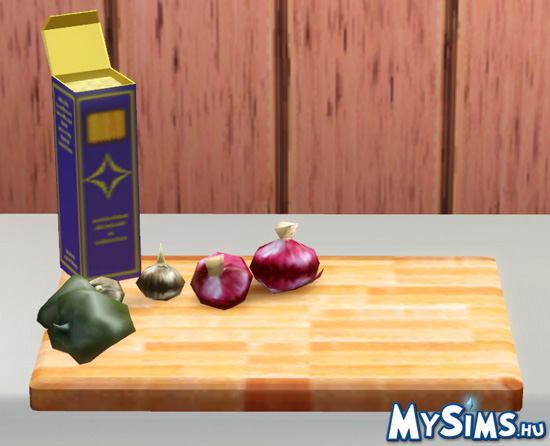 Sims 3 A világ körül ételek