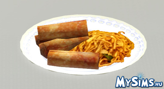 Sims 3 A világ körül ételek