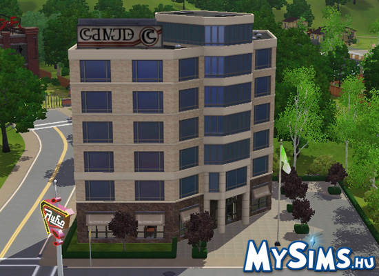 Sims 3 karrier épület