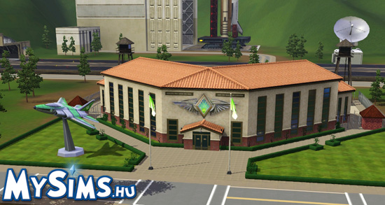 Sims 3 karrier épület