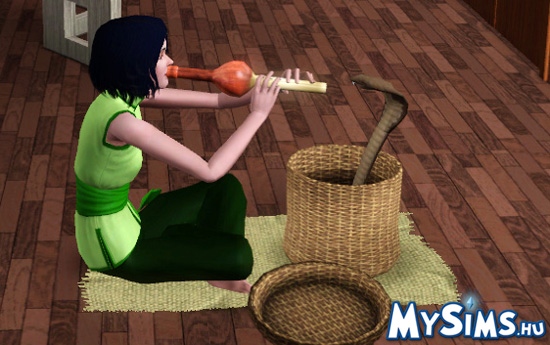 Sims 3 kigyóbűvölés